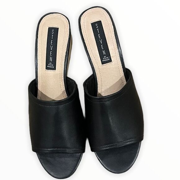 STEVEN by Steve Madden Lemur Slip-On Wedges - Picture 13 of 16